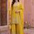 Women Ethnic Motifs Embroidered Regular Mirror Work Kurta with Palazzos & With Dupatta