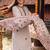Women Ethnic Motifs Embroidered Regular Thread Work Pure Cotton Kurta with Trousers & With Dupatta