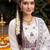 Women Floral Printed Regular Pure Cotton Kurta with Trousers & With Dupatta