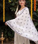 Women Floral Printed Regular Pure Cotton Kurta with Trousers & With Dupatta