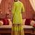 Women Ethnic Motifs Embroidered Regular Thread Work Kurta with Sharara & With Dupatta