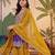 Women Ethnic Motifs Embroidered Regular Sequinned Kurta with Sharara & With Dupatta
