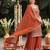Women Ethnic Motifs Printed Regular Kurta with Sharara & With Dupatta