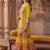 Women Floral Embroidered Regular Sequinned Kurta with Sharara & With Dupatta