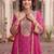 Women Ethnic Motifs Embroidered Regular Kurta with Sharara & With Dupatta