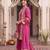 Women Ethnic Motifs Embroidered Regular Kurta with Sharara & With Dupatta