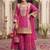 Women Ethnic Motifs Embroidered Regular Kurta with Sharara & With Dupatta