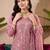 Women Ethnic Motifs Embroidered Regular Sequinned Kurta with Palazzos & With Dupatta