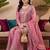 Women Ethnic Motifs Embroidered Regular Sequinned Kurta with Palazzos & With Dupatta