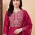 Women Ethnic Motifs Embroidered Regular Thread Work Liva Kurta with Trousers & With Dupatta