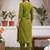 Women Ethnic Motifs Embroidered Regular Thread Work Kurta with Trousers
