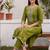 Women Ethnic Motifs Embroidered Regular Thread Work Kurta with Trousers