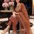 Women Ethnic Motifs Embroidered Regular Liva Kurta with Trousers & With Dupatta