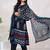 Women Paisley Printed Regular Sequinned Pure Cotton Kurta with Trousers & With Dupatta
