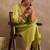 Women Ethnic Motifs Embroidered Regular Thread Work Liva Kurta with Trousers