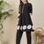 Women Pleated Pure Cotton Kurta with Trousers