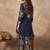 Women Ethnic Motifs Printed Regular Pure Cotton Kurta with Trousers