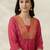 Women Ethnic Motifs Printed Regular Thread Work Kurta with Trousers