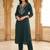 Women Ethnic Motifs Embroidered Regular Thread Work Kurta with Trousers