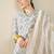 Women Ethnic Motifs Printed Regular Pure Cotton Kurta with Trousers & With Dupatta