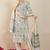 Women Ethnic Motifs Printed Regular Pure Cotton Kurta with Trousers & With Dupatta
