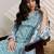 Women Printed Regular Thread Work Pure Cotton Kurta with Trousers & Dupatta