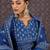 Women Ethnic Motifs Printed Regular Sequinned Pure Cotton Kurta with Trousers & With Dupatta