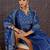 Women Ethnic Motifs Printed Regular Sequinned Pure Cotton Kurta with Trousers & With Dupatta