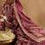 Women Floral Printed Angrakha Thread Work Pure Cotton Kurta with Trousers & With Dupatta