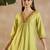 Women Ethnic Motifs Embroidered Empire Thread Work Liva Kurta with Trousers