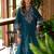 Women Floral Embroidered Regular Thread Work Kurta with Trousers & With Dupatta