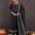 Women Ethnic Motifs Embroidered Regular Thread Work Pure Cotton Kurta with Trousers & With Dupatta