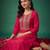 Women Ethnic Motifs Embroidered Regular Kurta with Trousers