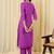 Women Ethnic Motifs Embroidered Regular Thread Work Kurta with Trousers