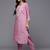 Women Floral Embroidered Regular Thread Work Kurta with Trousers & With Dupatta
