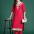 Women Ethnic Motifs Embroidered Regular Thread Work Kurta with Trousers