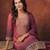 Women Ombre Dyed Regular Sequinned Kurta with Trousers & With Dupatta