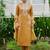 Women Ethnic Motifs Embroidered Regular Thread Work Liva Kurta with Trousers & With Dupatta