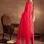 Women Ethnic Motifs Printed Thread Work Silk Chiffon Kurta with Trouser & Dupatta