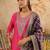 Women Embroidered Regular Kurta with Trousers & With Dupatta