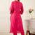 Women Ethnic Motifs Embroidered Regular Thread Work Kurta with Trousers