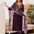 Women Floral Embroidered Regular Thread Work Kurta with Trousers & With Dupatta