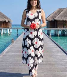 Women Floral Printed Regular Pure Cotton Kurta with Trousers