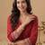 Women Ethnic Motifs Embroidered Empire Thread Work Liva Kurta with Trousers