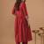 Women Ethnic Motifs Embroidered Empire Thread Work Liva Kurta with Trousers