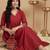 Women Ethnic Motifs Embroidered Empire Thread Work Liva Kurta with Trousers