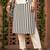 Women Striped Regular Pure Cotton Kurta with Trousers