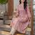 Women Floral Printed Regular Pure Cotton Kurta with Trousers