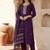 Women Ethnic Motifs Embroidered Regular Kurta with Trousers & With Dupatta