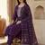 Women Ethnic Motifs Embroidered Regular Kurta with Trousers & With Dupatta